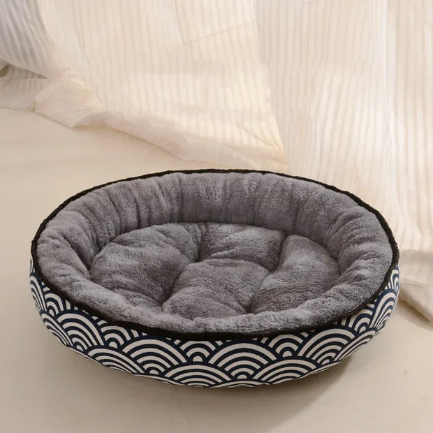 Dog Bed Small Medium Dogs Cushion Double Sides Use Soft Cotton