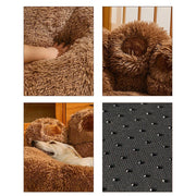 Pet Dog Sofa Beds for Small Dogs Warm Accessories Large Dog Bed Mat