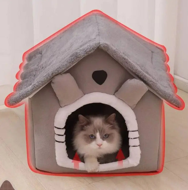 1pcs Cats and Dogs House House Small Dog Four Seasons General Can