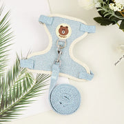 Newest Cute Rabbit Harness and Leash Set Bunny Pet Accessories