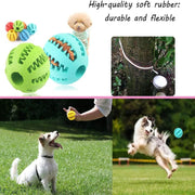 Dog Toy Ball Interactive Rubber Balls Puppy Chewing Toys Pet Tooth Cleaning