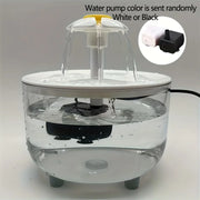 USB Electric Mute 1L Pet Water Fountain Automatic Cat Drink Bowl