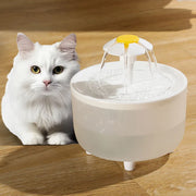 USB Electric Mute 1L Pet Water Fountain Automatic Cat Drink Bowl