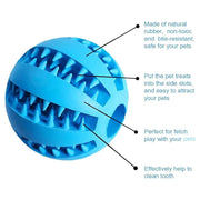 Dog Toy Ball Interactive Rubber Balls Puppy Chewing Toys Pet Tooth Cleaning