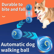 Smart Dog Toy Ball Electronic Interactive Pet Toy Moving Ball USB Automatic