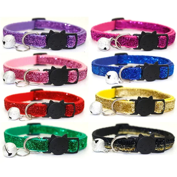 2022 Cat Collar Colors Reflective Breakaway Neck Ring Soft For dog and Cat