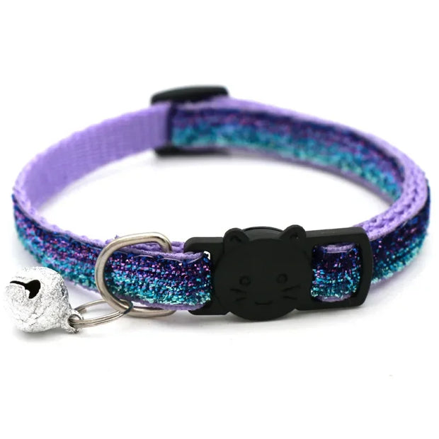 2022 Cat Collar Colors Reflective Breakaway Neck Ring Soft For dog and Cat