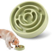 Pet Dog Slow Feeder Bowl Fun Non Slip Anti-Gulping Slower Food