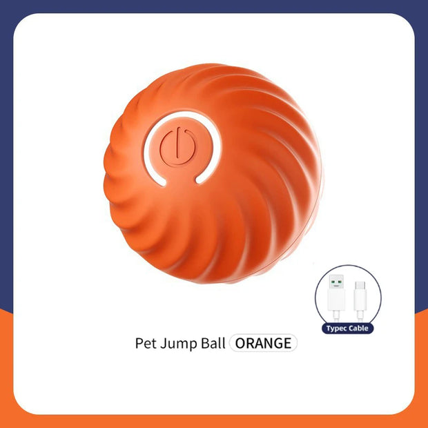 Smart Dog Toy Ball Electronic Interactive Pet Toy Moving Ball USB Automatic