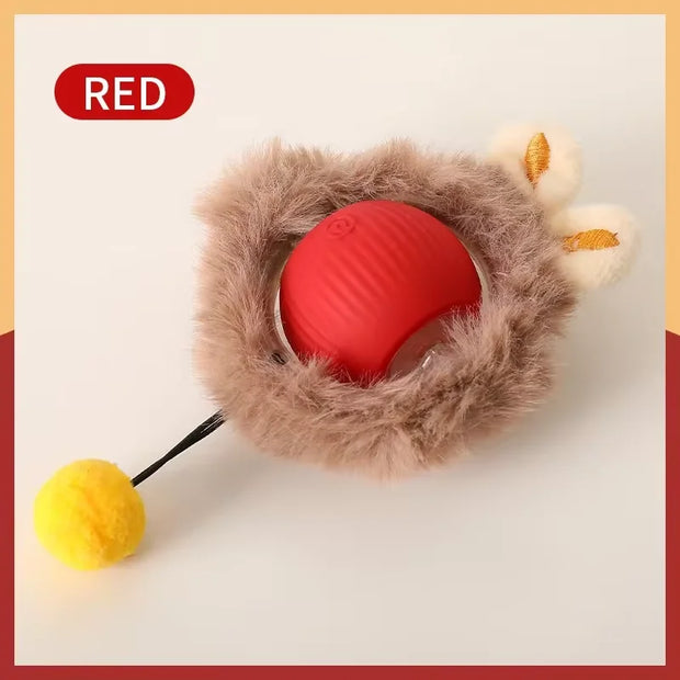 Cat toy ball self hi ball teasing cat rolling ball hair pet relieve boredom