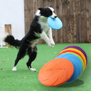 OUZEY Bite Resistant Flying Disc Toys For Dog Multifunction Pet Puppy v