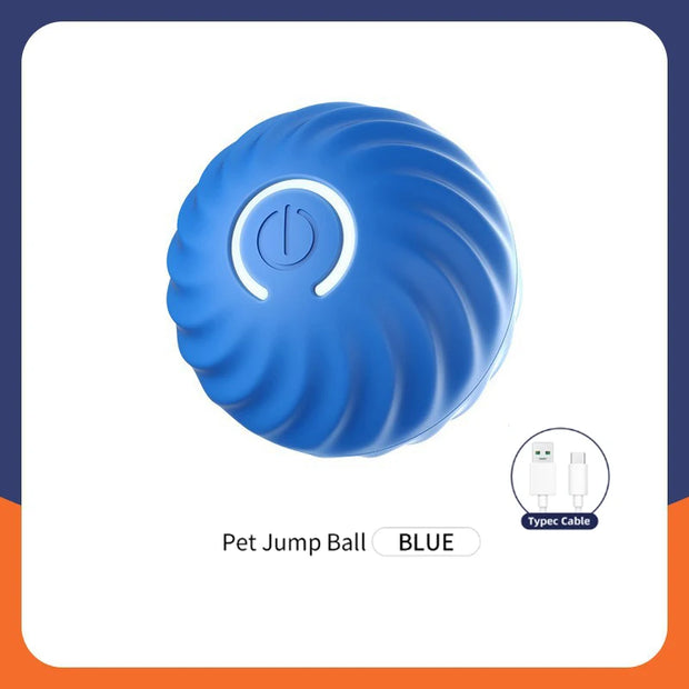 Smart Dog Toy Ball Electronic Interactive Pet Toy Moving Ball USB Automatic