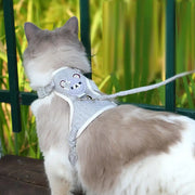 Undershirt Style Pet Leash Adjustable Cat Dog Harness Breathable